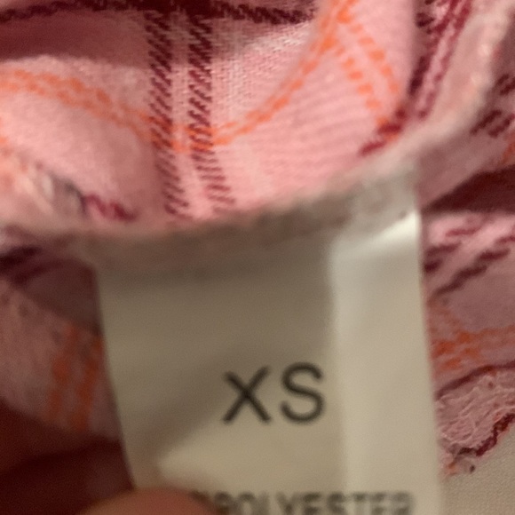 pink shein plad skirt - Picture 4 of 5